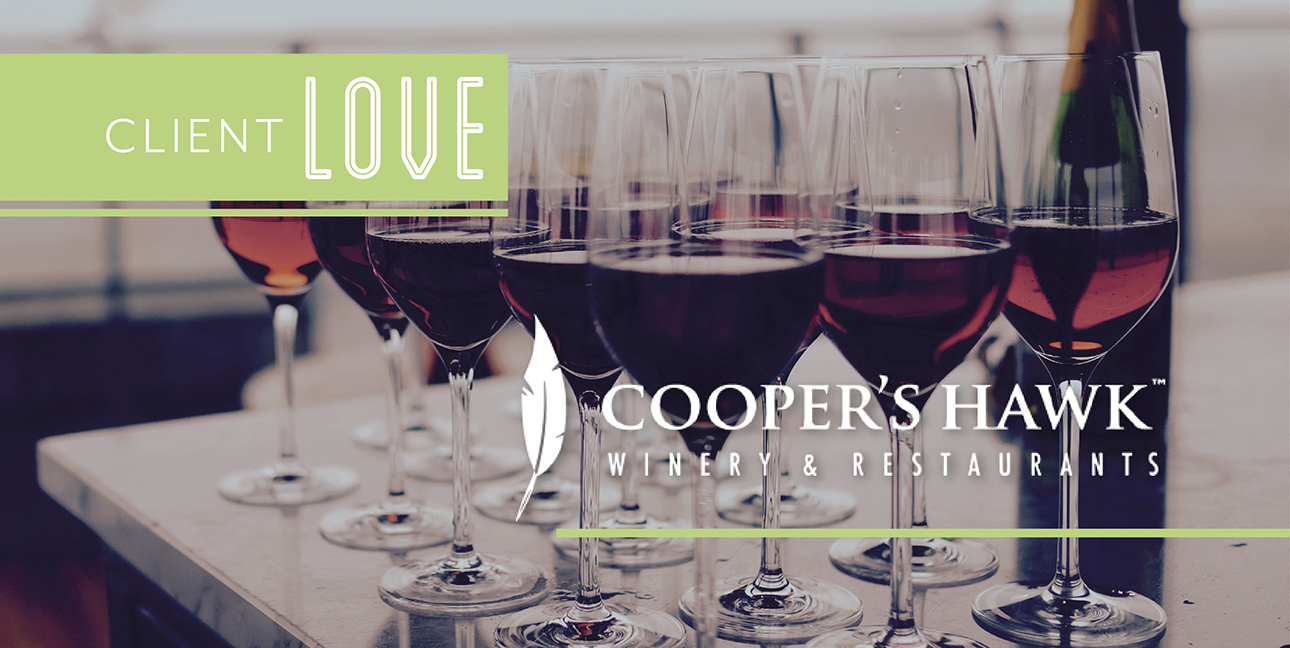 A photo of wine from Coopers Hawk Winery in Grand Rapids, Michigan.