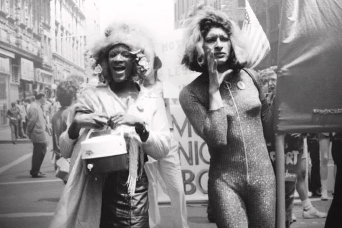 Marsha P. Johnson (left) and Sylvia Rivera, courtesy of Netflix